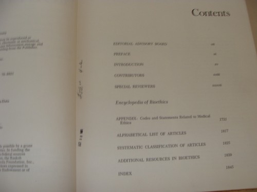 Encyclopedia of Bioethics 1978 Warren Reich Vol 4 Ex-Lib R - W Medical Ethics - Imagen 3 de 3