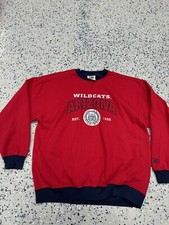 VTG Lee Sport Arizona Wildcats Sweatshirt Size XL Red UofA Rare Used Sweater