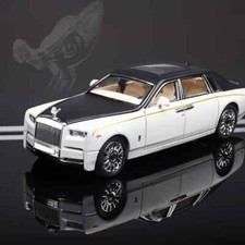 Modellino auto di lusso 1:24 Rolls Royce Phantom lega pressofusa metallo veicoli giocattolo