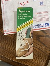 NOS SPENCO PolySorb deambulatore/corridore solette di ricambio donna 5-6 vintage