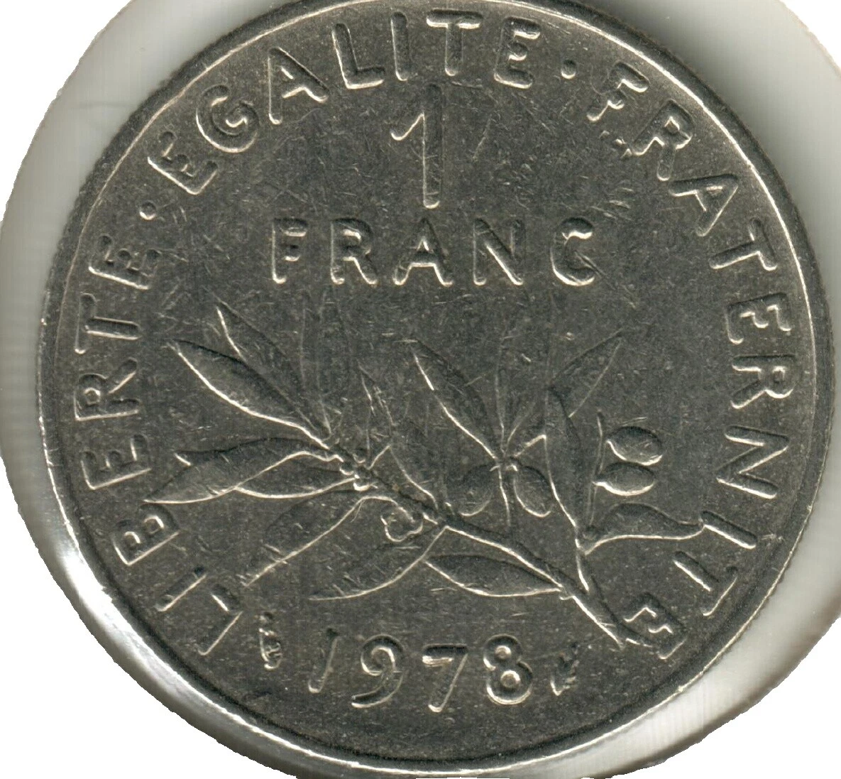 Nickel 1978 French Coins