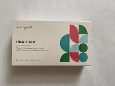 Lot2 EverlyWell HB a1c blood sugar glucose self home test kit expire 2/28/26 New