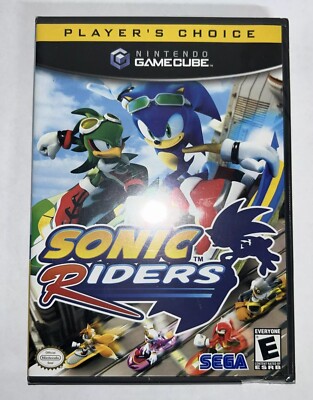 NEW Sonic Riders Nintendo GameCube SEALED ORIGINAL  Player s Choice