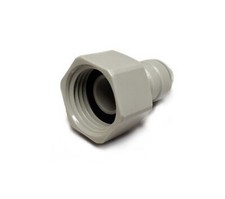 Female BSP Tap to Push Fit Adapter | 1/2" BSP x 1/4" Push Fit | DMFit AFAB0407C