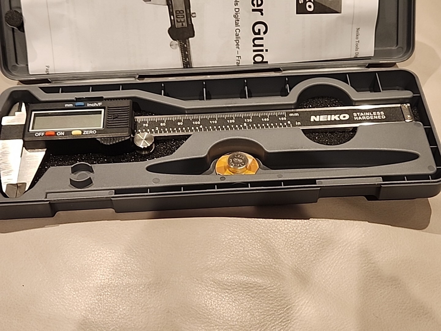 Neiko 01407A Electronic Digital Caliper Stainless Steel Body with Large