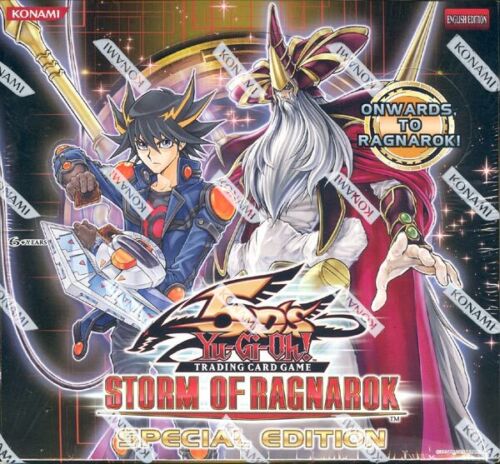 YUGIOH STORM OF RAGNAROK EDICIÓN ESPECIAL CAJA TARJETAS EXPLOSIVAS - Imagen 1 de 2