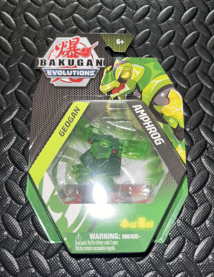 Bakugan Evolutions Geogan Amphrog Action Figure New Sealed FREE Shipping