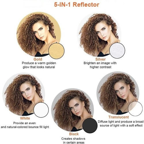 Outdoor Light Diffuser Portable Reflector Panel Polishing Plate Photo Studio - Picture 8 of 16