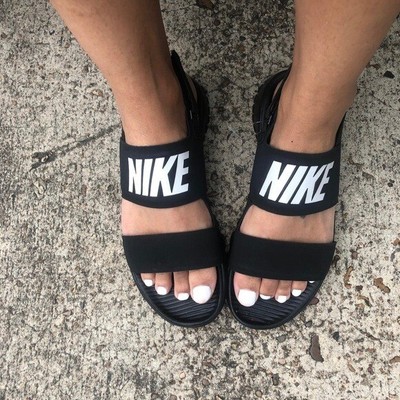 womens nike slides with backstrap