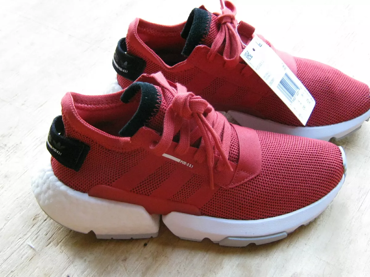 ADIDAS POD S 31 Sneaker Shoes Red Size 4 1 2 Kid s Shoes or Women very nice