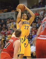 Chris Copeland  Autographed 8x10 Indiana Pacers  Free Shipping   #S1449
