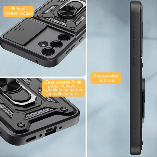For Samsung Galaxy A35 Mag-Safe Case Stand Cover+Tempered Glass Screen Protector - Zdjęcie 33 z 83