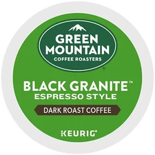 Green Mountain Black Granite Espresso Style Coffee 24 to 144 Keurig Kcups