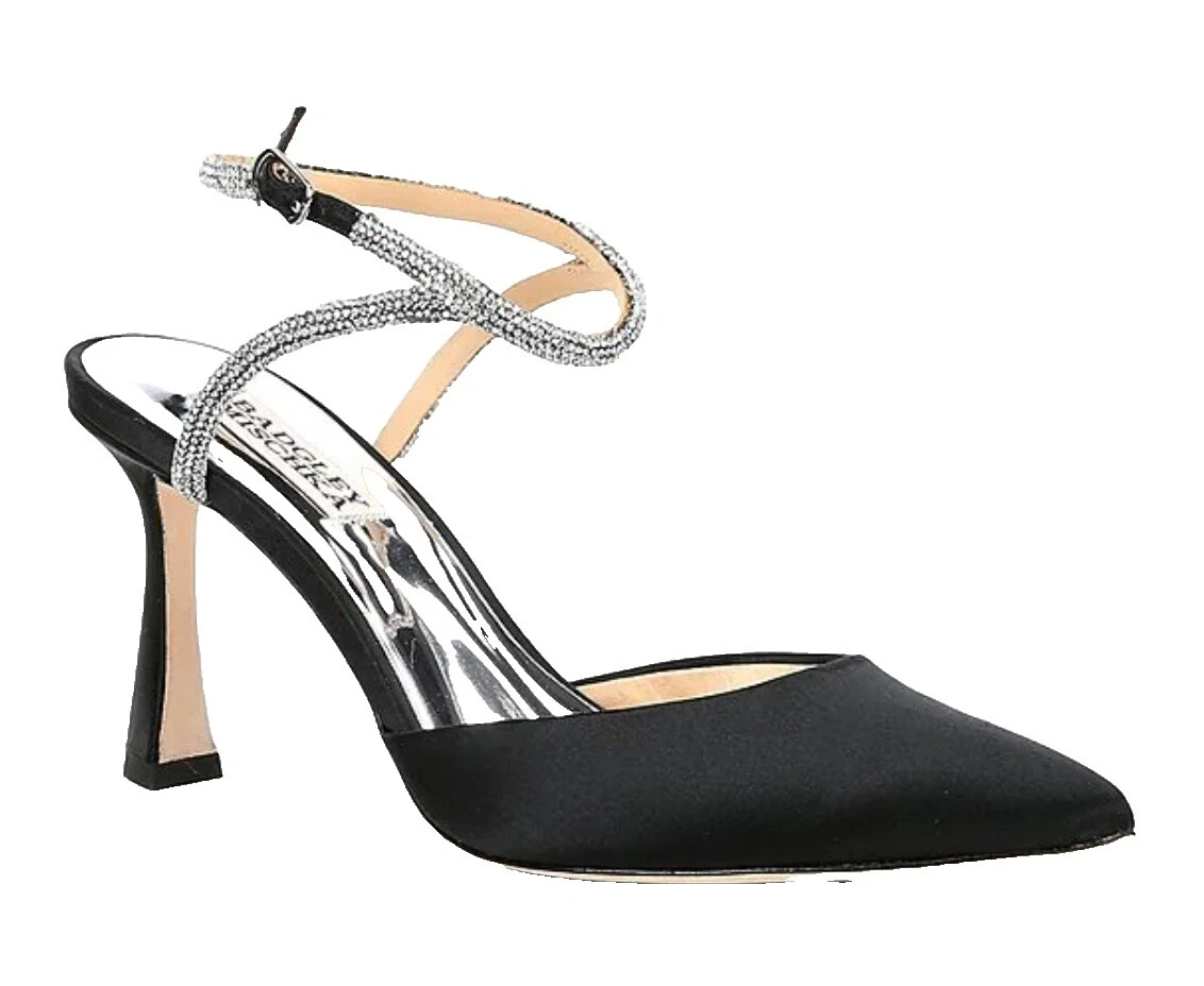 Tiras Preto Sapatos de Noiva