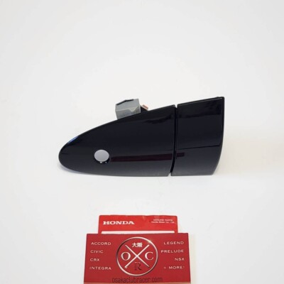 New OEM 11-15 Honda CR-Z Exterior Door Handle LEFT Crystal Black