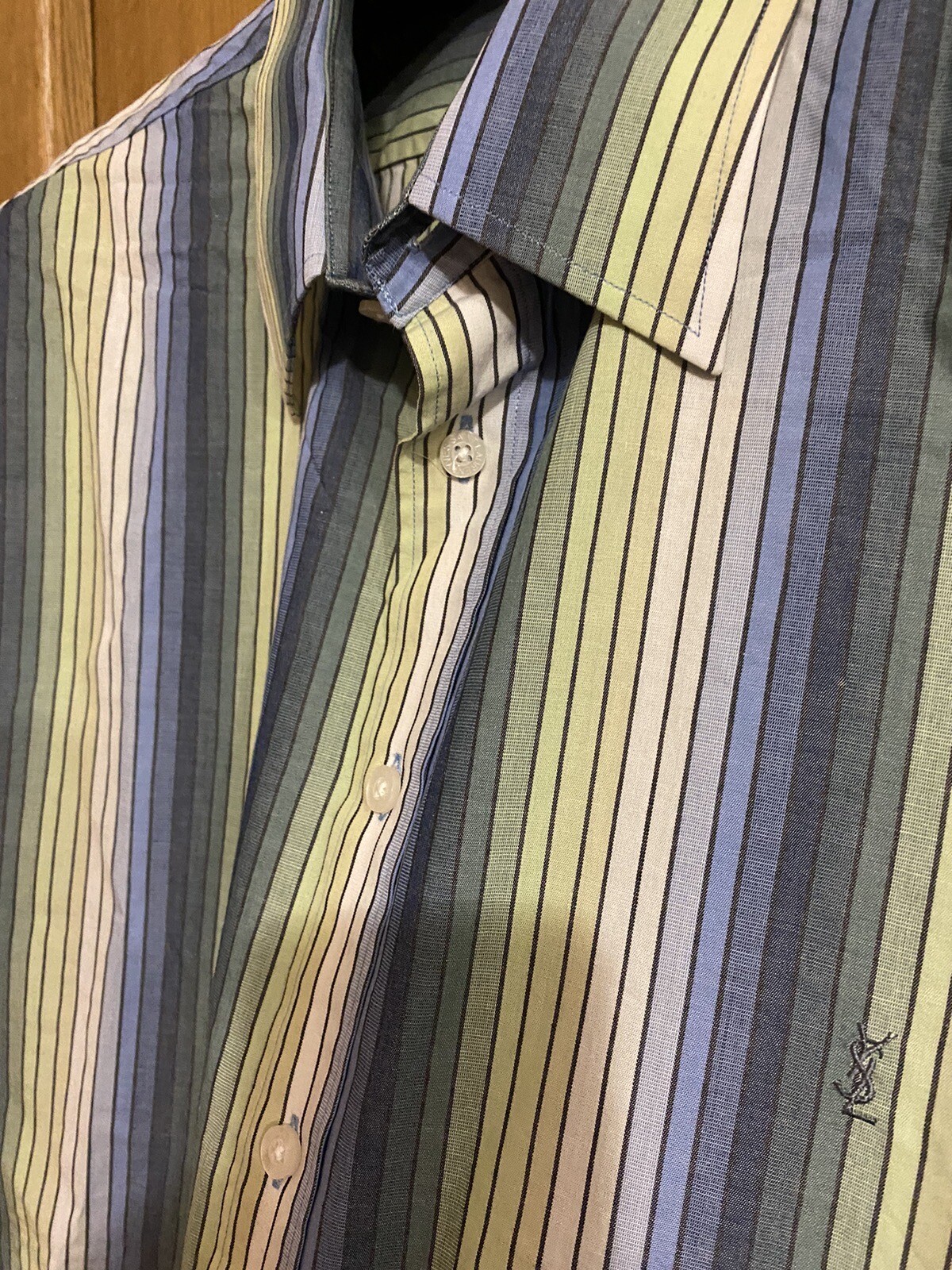 Camicia a maniche lunghe VINTAGE RARA Yves Saint Laurent taglia XXL