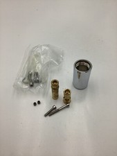 Chrome Extension Hardware, Silver/Gold Steel  PICTURED ITEMS ONLY 