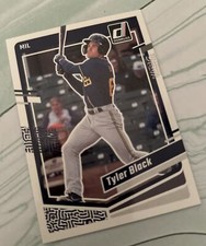 2023 Donruss Baseball Base #136 Tyler Black - Milwaukee Brewers