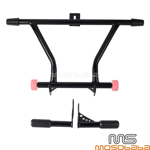 Passenger Peg Crash Bar Engine Guard For Harley Fat Bob 114 FXFBS 2018-2023 - Foto 6 di 9