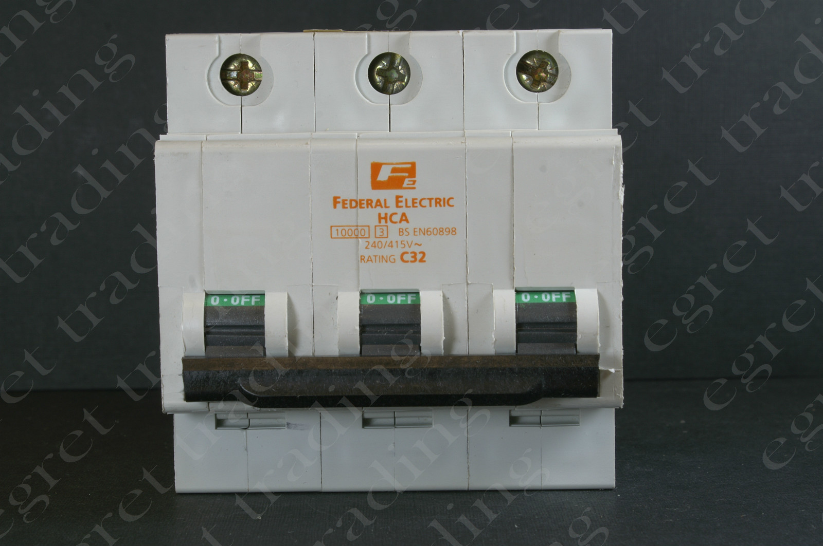 Disjoncteur Module Federal Electric HCA3P06 Triple Pôle 6A - 240/415V - Occasion Testé