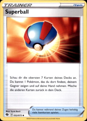 Pokemon 52/73 - Superball - Weg des Champs