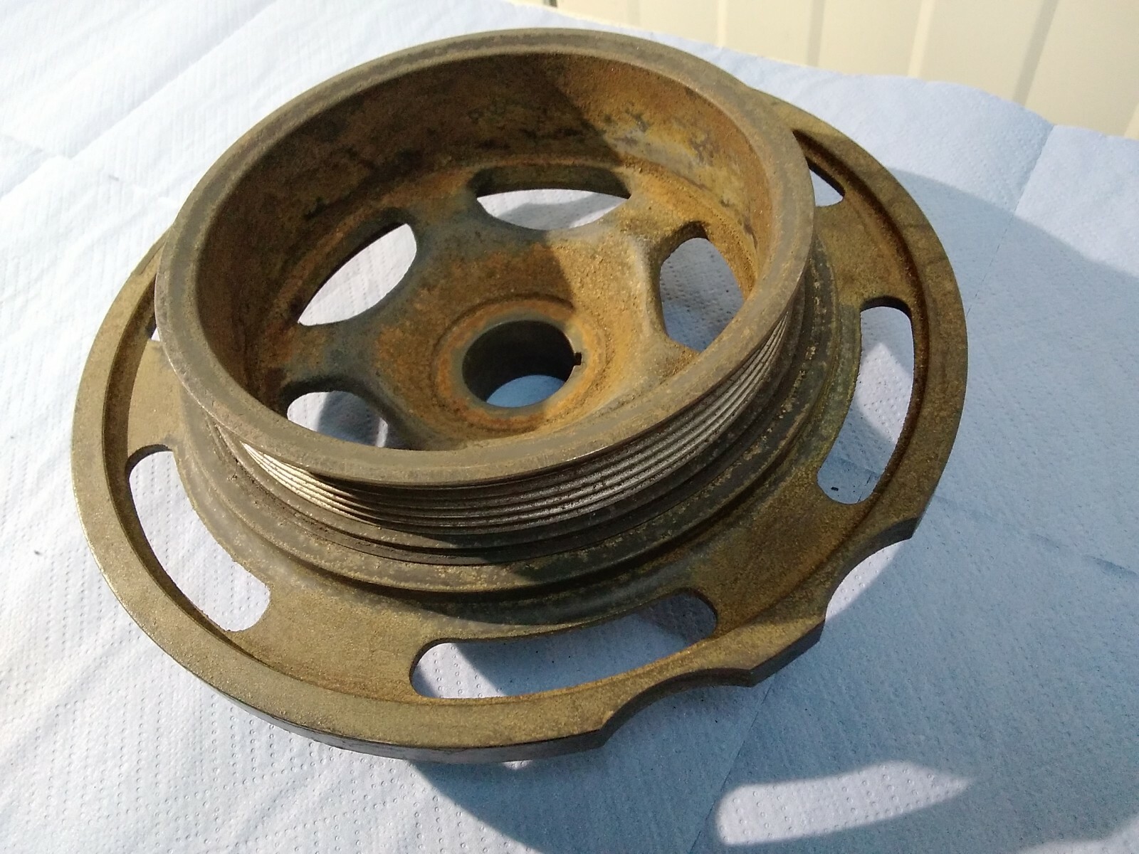 ORIGINAL Mercedes Dämpfer Riemenscheibe 6040300003 OM604 Sprinter 