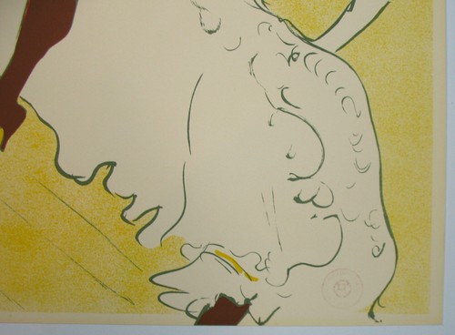 French Art Lithograph Poster Authentic Toulouse-Lautrec Albi Edition 24"x32" - Picture 5 of 11