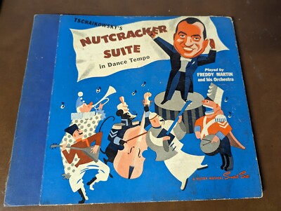 Vintage Tchaikovsky's Nutcracker Suite In Dance Tempo Box For 10'' Records 