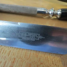 Vintage Meriden Cutlery USA Carving knife set (lot#11295)