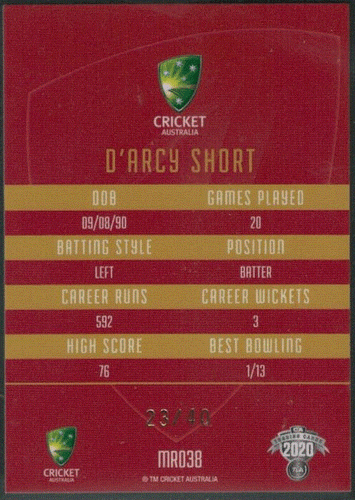 2020/21 CA Traders Cricket MOJO Ruby, Individual Card Sale only Nr-Mint. - Picture 25 of 99