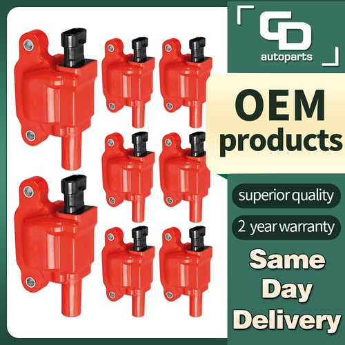 UF413 8X Square Ignition Coil for Cadillac GMC Chevy Silverado 1500 5.3