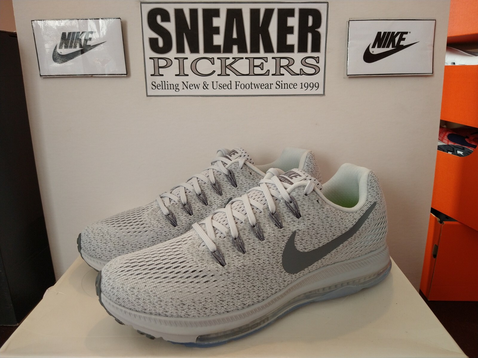 womens nike zoom all out low grey