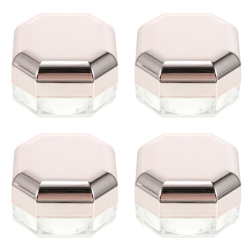 4pcs Octagonal Makeup Loose Cosmetic Powder Boxes Empty Containers Jars Box Case
