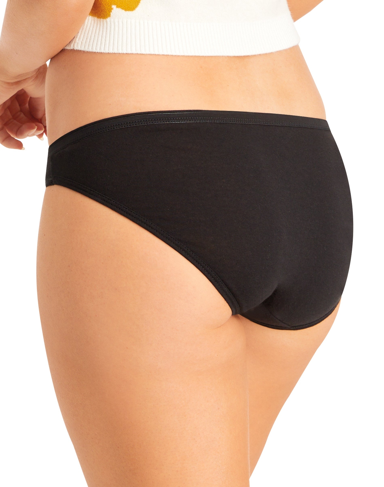 Hanes Bikini Panties 10Pack Womens Underwear Cotton Preshrunk Itch Tag