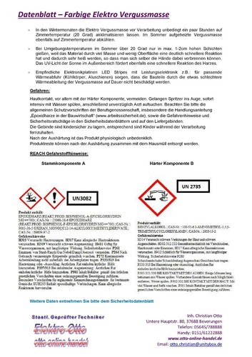 2K Elektrovergussmasse 1000V Spannungsfest, 1,25kg Aktion - Bild 4 von 8