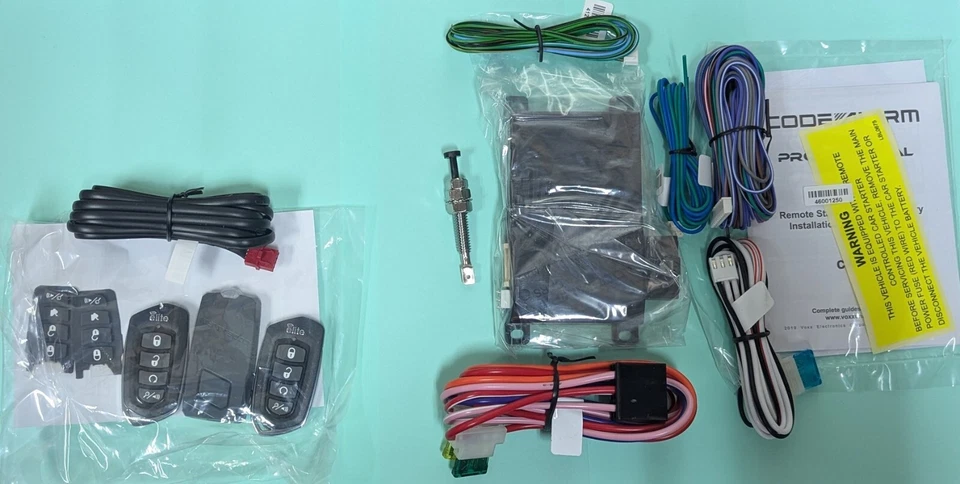 Code Alarm CARS REMOTE START MODULE & CA4B5E 1 WAY  RF KIT 2500 FT OF RANGE - Image 2 of 4