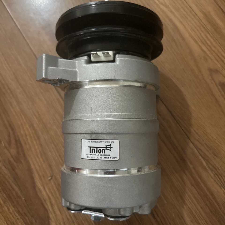 Compresor de aire acondicionado GMC K1500 1985-1986 Suburban 6,2 L 4 estaciones 491UD98 Foto 2 de 4