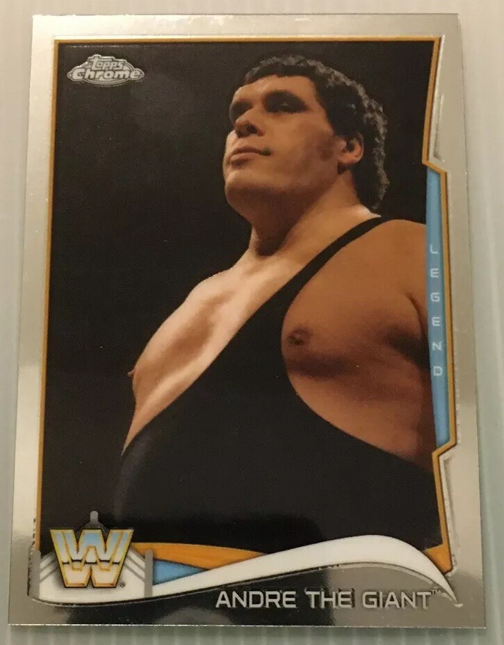 ANDRE THE GIANT 2014 Topps Chrome WWE LEGEND Card #96