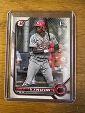 2022 Bowman 1st Paper Card #BP-50 Prospect Rookie Elly De La Cruz Reds (417) Hot
