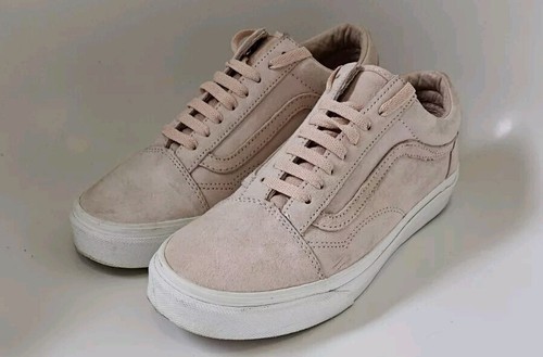 Vans old skool Womens UK Size 6 /Euro Size 39 - Dusty Pink Suede - Free UK P&P - Picture 2 of 14