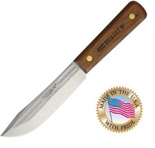 Old Hickory Hunting knife carbon Steel blade with Leather belt Sheath New in Box