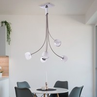 Design Decken Strahler Leuchte Wohn Zimmer Beleuchtung Glas Kugel Spot Lampe