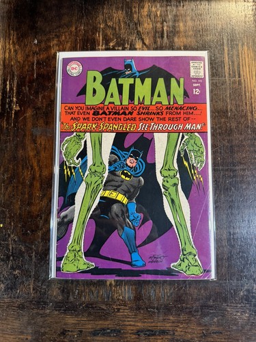 Batman Comic #195⭐️1967⭐️1st appearance Of Bag Of Bones⭐️Infantino & Anderson⭐️ - Bild 1 von 5