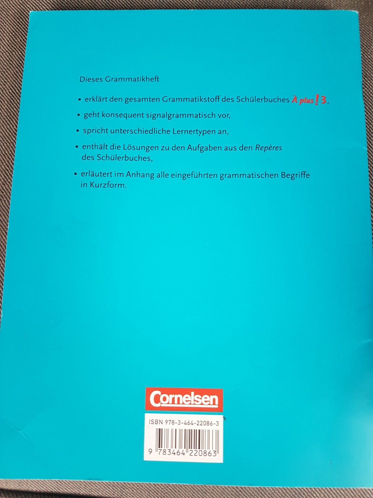 NEU Arbeitsheft Plus 3 Band 3 Grammatik Franz sisch Gymnasium neu-arbeitsheft-plus-3-band-3-grammatik-franz-sisch-gymnasium