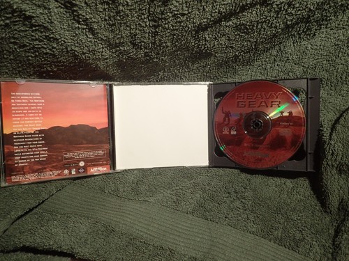 Heavy Gear (PC CD Activision 1997) Case and Game - HTF mech sism - Picture 2 of 3