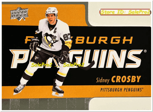 LOTE LIMITADO DE CAMISETA DE JUEGO 100++ SIDNEY CROSBY SINGLES INSERCIÓN AUTOMÁTICA. TÚ ELIGES LA LISTA - Imagen 33 de 37