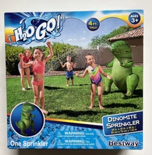 Bestway H2OGO Dinomite Sprinkler 39" x 30" x 48"  Ages 3+ NEW