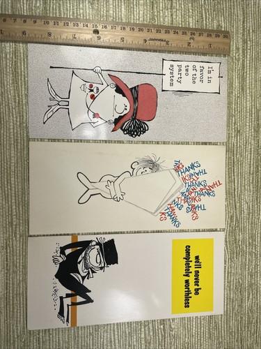 Greeting Cards Unused Humor Birthday Congrats Thank You Hallmark Lot Of 15 #F - Picture 19 of 24