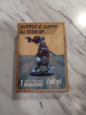 Bottle & Cappy All Fizzed Up! - Fallout Factions Miniatures Multi-Part Resin New