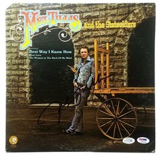 Mel Tillis Signed Autographed Record Album LP ACOA